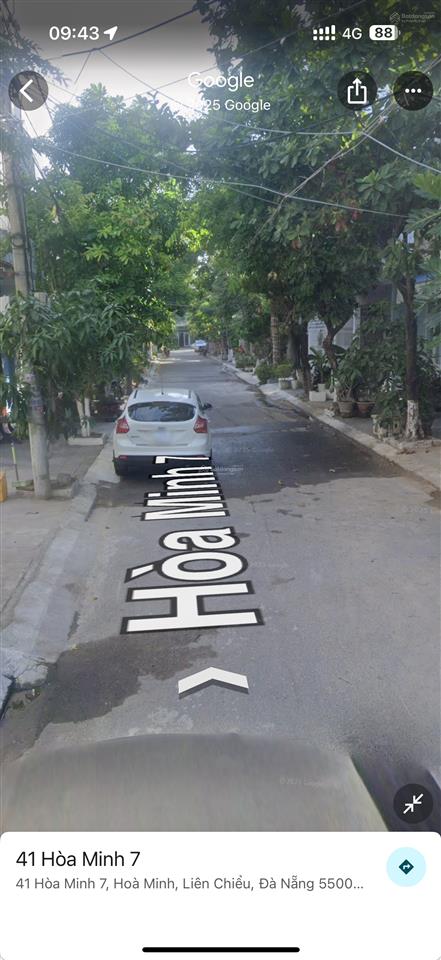 Nắm chặt tay chủ gửi bán mặt tiền đường hoà minh 7, đà nẵng sát biển, cách biển 200m, giá rẻ