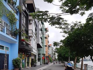 Bán biệt thự tây hồ 175m2 mặt tiền 12m lô góc 2 mặt tiền ô tô tránh giá 60 tỷ