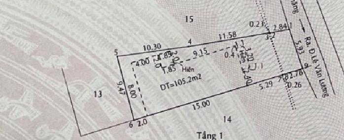 Nhơn đức  biệt thự sân vườn 190.6m2, nở hậu tài lộc, hẻm nhựa xe 45 chỗ tới nhà, giá 8.9 tỷ