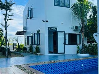 Bán villa 2 tầng 350m², có hồ bơi, trung tâm hội an đông