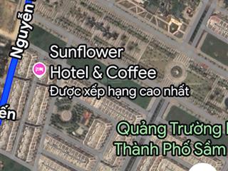 Bán đất nền mặt đường nguyễn du, cạnh quảng trường biển