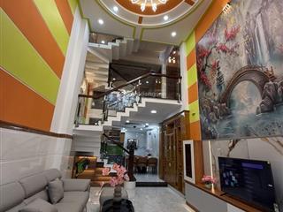 Nhà khu đồng bộ 5 tầng, 4x16, 5pn, hẻm xe hơi 5m nguyễn duy cung, giá 7.x tỷ