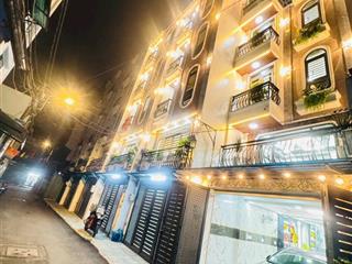 Nhà đẹp đường 6m hướng đông nam nở hậu to, 55m2, gara oto, gần emart phan huy ích, 7.88 tỷ