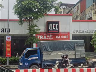 Cho thuê nhà mặt phố vị trí vàng chùa bộc / phạm ngọc thạch / xã đàn