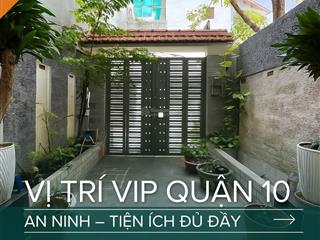 Gia chủ chuyển công tác để lại nhà 5 tầng đẹp tại tô hiến thành, quận 10