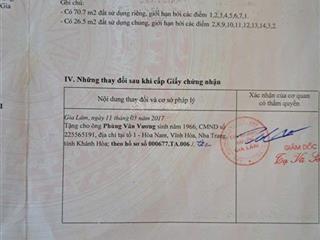 Bán đất ở tại xã thuận an mới thành phố hà nội, diện tích 70,7 mét vuông có chính chủ sổ hồng