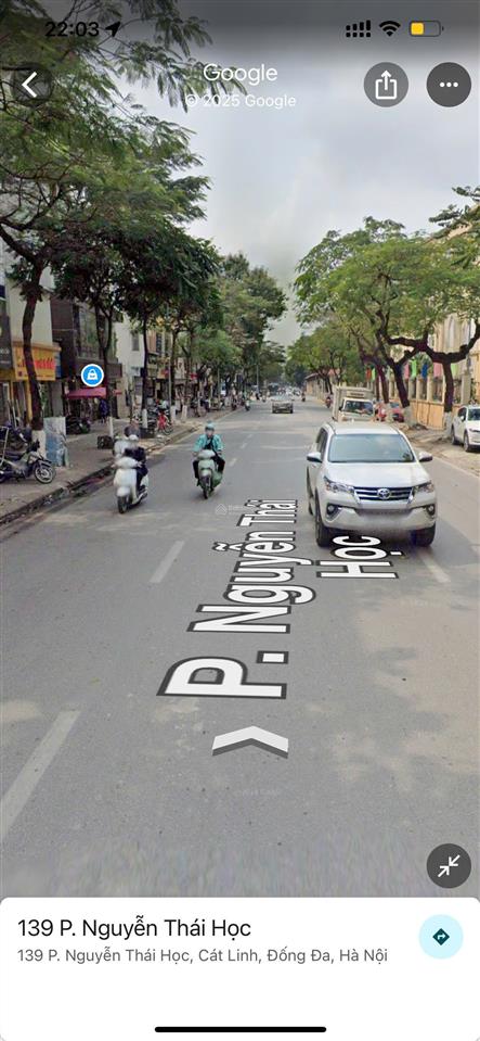 Bán nhà riêng tại phố nguyễn thái học
