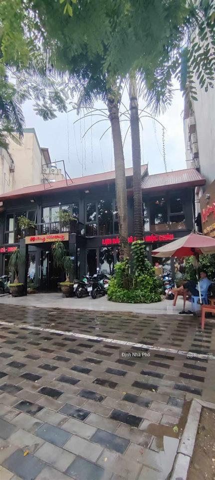 (hàng hiếm)mảnh đất vàng 2 mặt tiền phố lạc long quân 182m2, mt 9.6m sổ vuông đẹp a4 view hồ tây