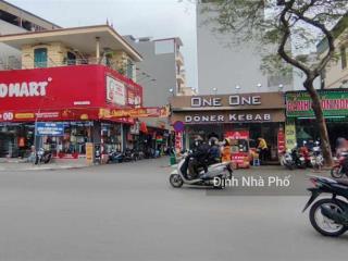 (lô góc 2 mặt tiền) nhà đất vàng mặt phố tây hồ 132m2 mt 11.5m  ngay ngã ba gần hồ tây kd sầm uất
