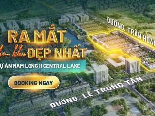 Shophouse đất nền dự án nam long ii central lake cần thơngay trục chính đường trần hoàng na