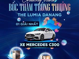 The lumia đà nẵngshophousenhà phố thương mại.giá 7x/m2(nhà+đất).lộ 10m.booking 100tr/căn