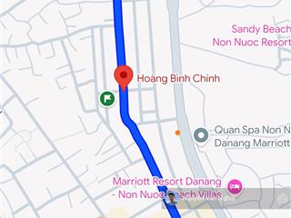 Đất mặt tiền hoàng bình chính, đường 7m5  50m ra hoàng sa, biển non nước