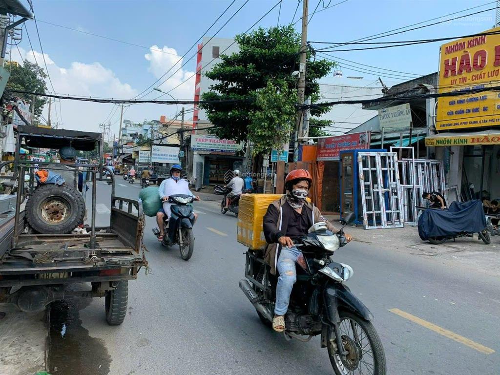 35,5 tỷ tl mt đường bình long, tân phú dt 10x32,6m tiện xây mới ngay chợ tân hương, cv cầu trắng