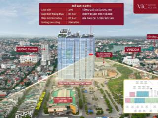 Bán căn hộ chung cư cao cấp trung tâm tp việt trì