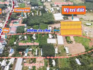 Cần bán đất phước thành tphcm dt 5x50m 100m tc