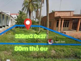 Bán đất ở đô thị cạnh chợ suối sâu cách ql 22 300m, 336m2 giá 720 triệu dân cư đông sổ hồng riêng