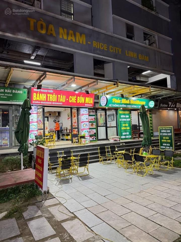 Cho thuê kiot phố linh đàm, diện tích 180m2 thông sàn, mt 12m, vị trí dân cư đông đúc sầm uất