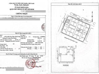 Chính chủ bán căn hộ tầng 1, 65.7m2, cc a2, phan xích long, pn