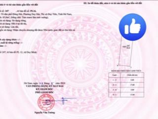 Chính chủ cần bán  khu đô thị đồng văn xanh
diện tích 85m2 , mt 5m.
thuận tiện giao thông  gần b
