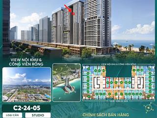 Suất ngoại giao cuối cùng từ cđt căn studio mặt biển 2,229 tỷ ưu đãi chiết khấu 16%