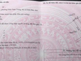 Bán lô đất sau lưng khu phố chợ điện nam trung .sau ubnd phường diện bàn đông thành phố đà nẵng