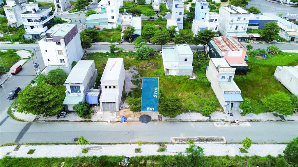 Kdc tân đô  chính chủ bán lỗ nền đất 105m2 đối diện trường học đường số 11