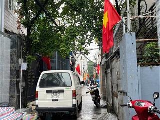 Nhà hẻm xe hơi bùi xuân phái tây thạnh vào ở ngay