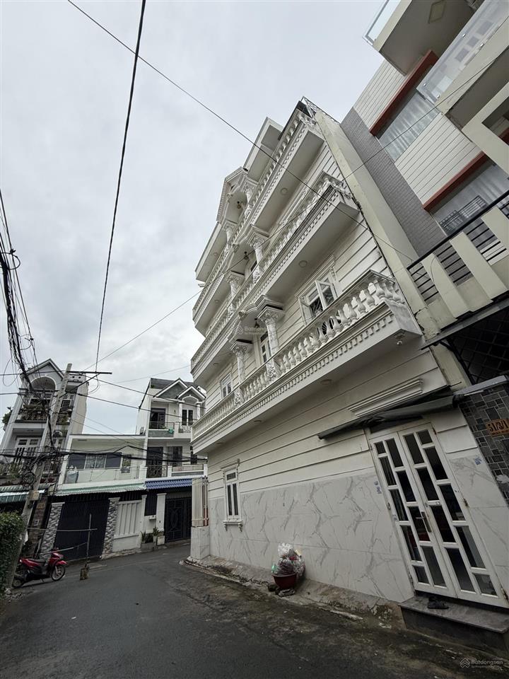 87m2 (5.5 x 16m)  4 tầng lô góc 2mt  bình trị đông  hxt  ở và kinh doanh