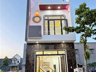 Nhà mới xây 1 trệt 1 lầu  sổ hồng riêng  tân hiệp