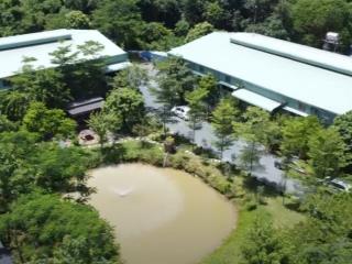 Bán đất và 2 nhà xưởng, đầy đủ các tiện ích văn phòng, showroom, nhà ở cbcnv, cảnh quan hạ tầng đẹp