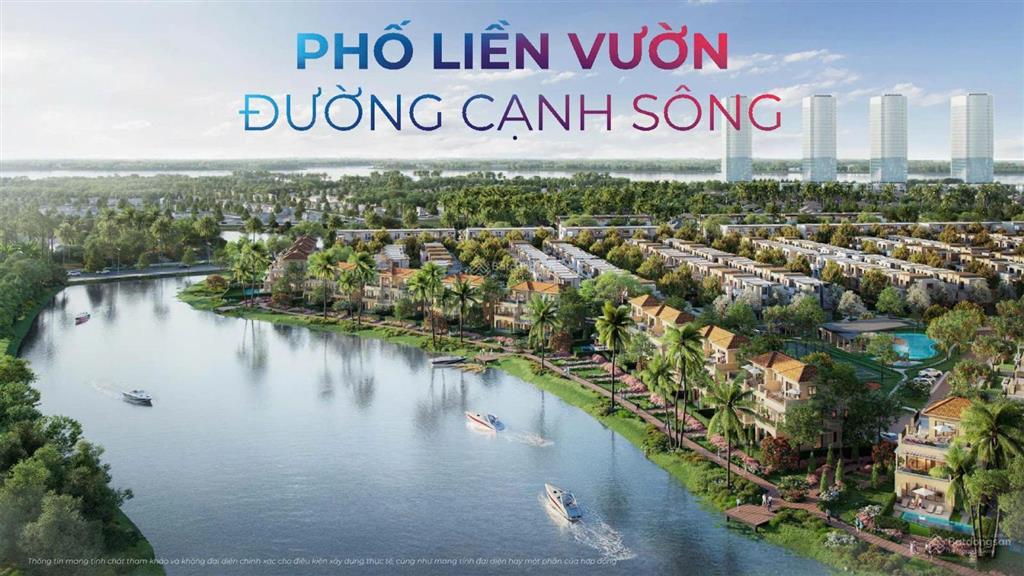Nhà phố với kênh cảnh quan trước nhà  căn cuối tại izumi city!  nhận chiết khấu cao