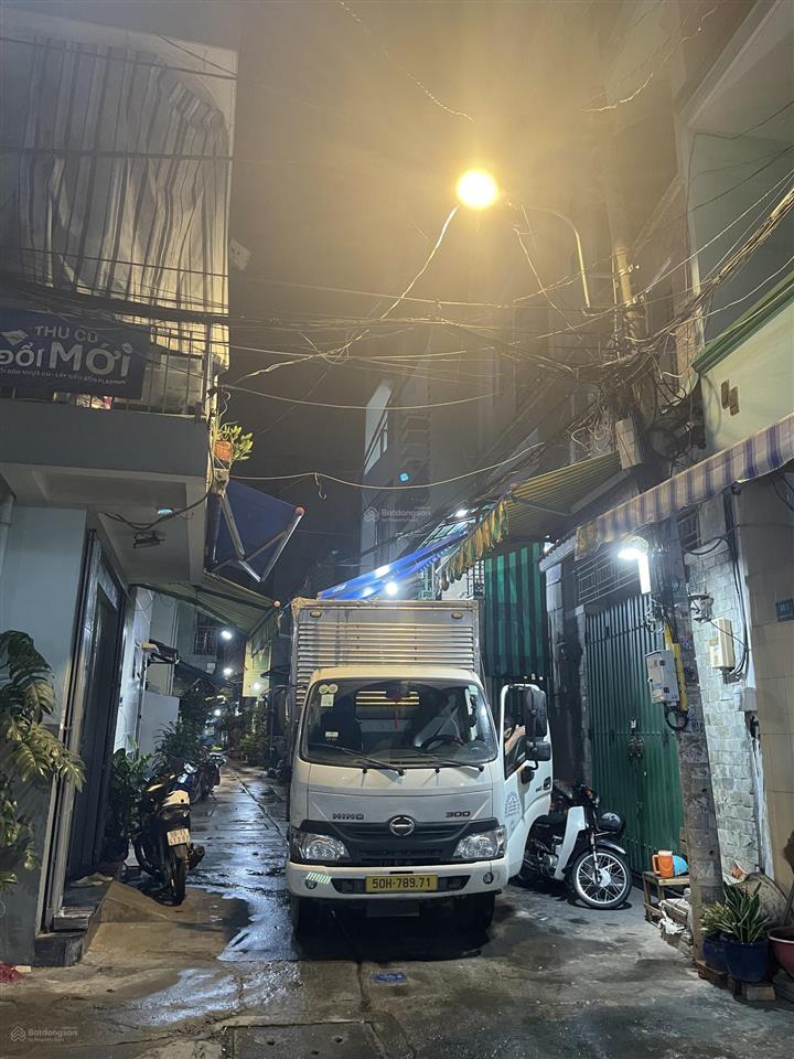 Hẻm xe tải 6m ngay 3/2 hồng bàng trung tâm quận 11 giá chỉ 4,6 tỷ