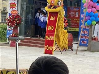 Cho thuê nhà mặt tiền 5m vừa ở vừa kinh doanh. gần trường, trạm y tế, uỷ ban (xã thanh bình cũ)