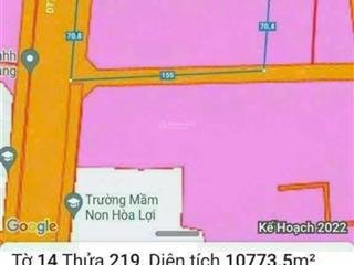 Đất 2 mặt tiền hoà lợi bến cát bd
