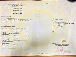 22.x tr/m2 120m2 Tân Thành Dương Kinh  Zalo 0567222555