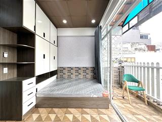 Cho thuê căn hộ mới 35m2 ban công, máy giặt riêng gần q1 ngay cầu thị nghè đường nguyễn cửu vân