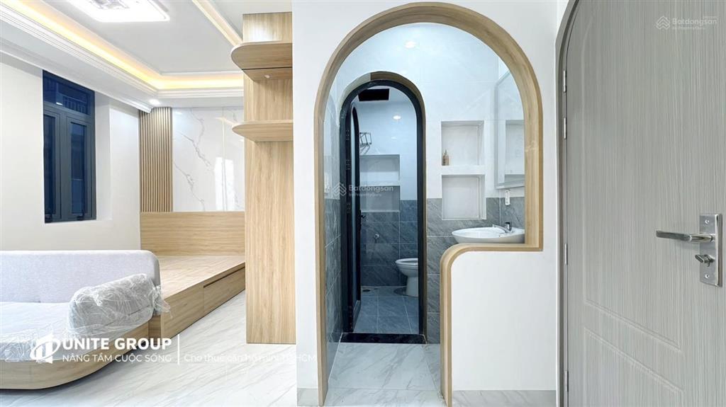 Căn hộ cho thuê 35m2 full nội thất mới cửa sổ gần chợ bà chiểu, bên cạnh q1, q3 đường lê văn duyệt