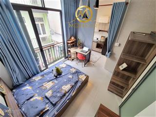 Cho thuê phòng phú nhuận 35m2 tách bếp, ban công, có gác khu phan xích long giáp q1, q3, trường sa