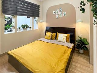 Cho thuê căn hộ 1 phòng ngủ cực xinh nhiều cửa sổ thoáng nội thất cao cấp tách bếp bùi đình tuý