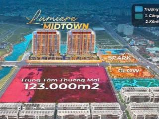Căn hộ đặc biệt lumière midtown 1pn. vị trí căn siêu đẹp giá chỉ từ 7.664 tỷ