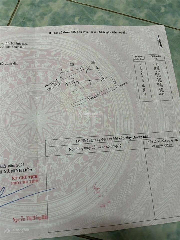 Đất 1121m2 odt tiện xây shophouse 7 tầng đường stx rộng 65m, trục chính kt vân phong