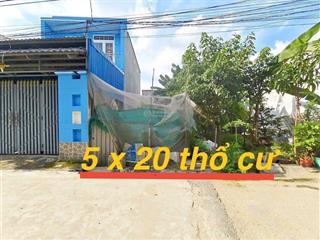 Đất hẻm ôtô thông đường giồng lớn, xã mỹ hạnh nam, gần chợ mỹ hạnh nam