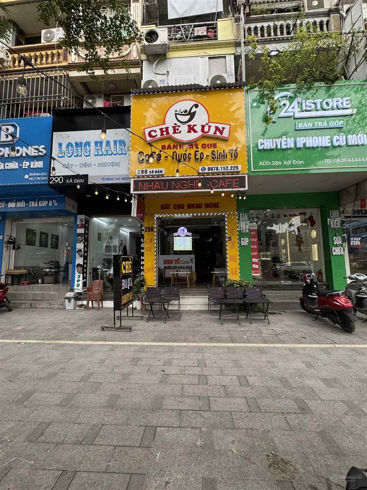 Chính chủ cho thuê và sang nhượng cửa hàng mặt phố 288 xã đàn  kinh doanh đa dạng  vỉa hè rộng 4m