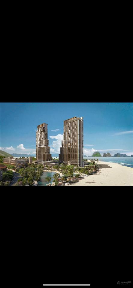 Em có căn hộ giá ngoại giao  dự án aria bay hạ long, sát mặt biển, view vịnh di sản