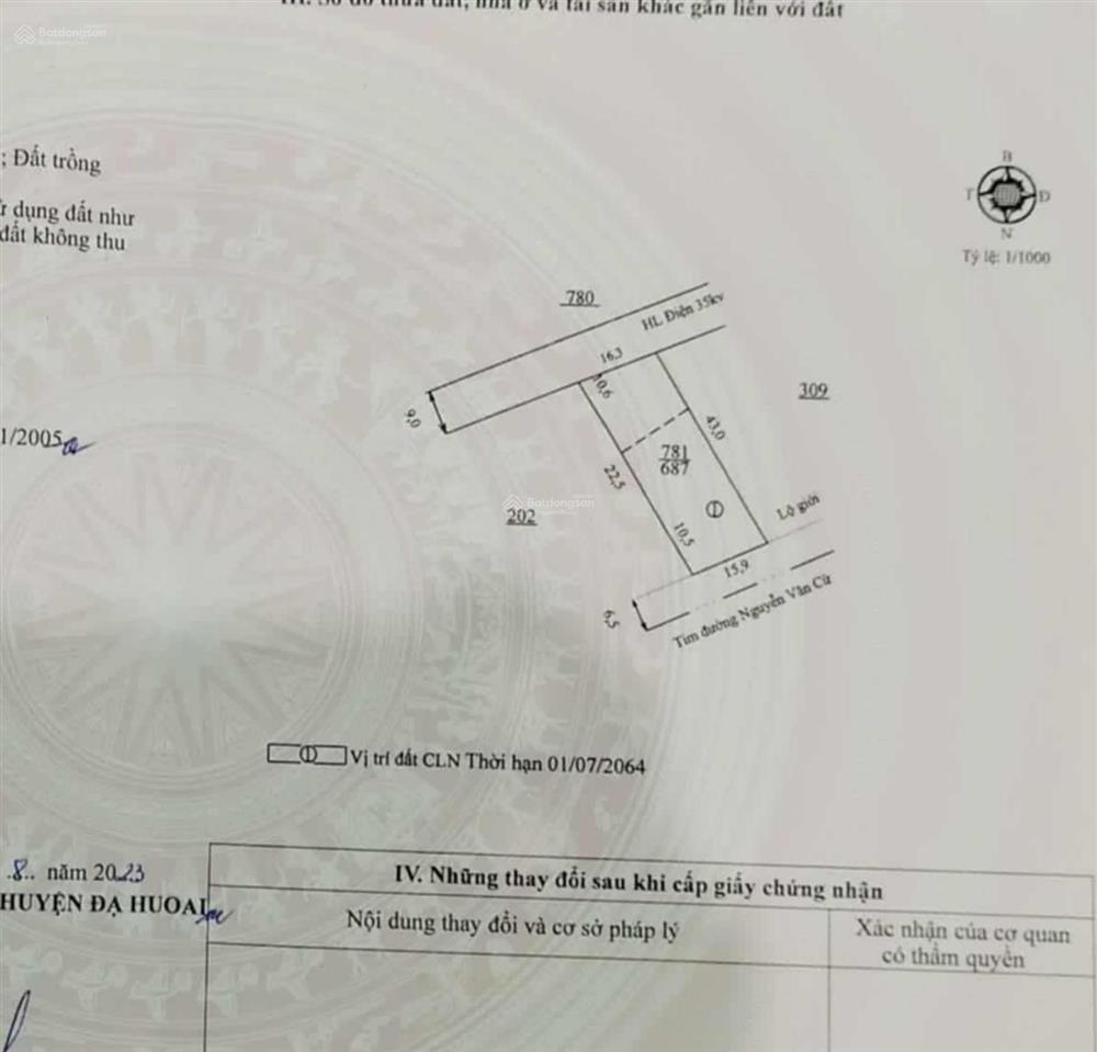 Bán nhà vườn hơn 2 sào ngay quốc lộ 20 (dưới đèo bảo lộc)