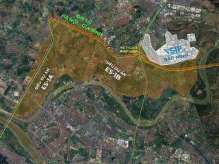 Biệt thự 225m hướng nam, giá gốc chủ đầu tư, chiết khấu 10%, ngay cao tốc gia bình  hà nội