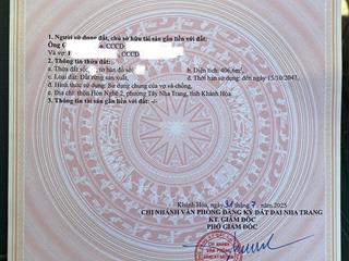 Bán đất 2 mặt tiền gần trường cđ y tế hòn nghê, vĩnh ngọc 400m2, đường oto 5m, thương lượng mạnh