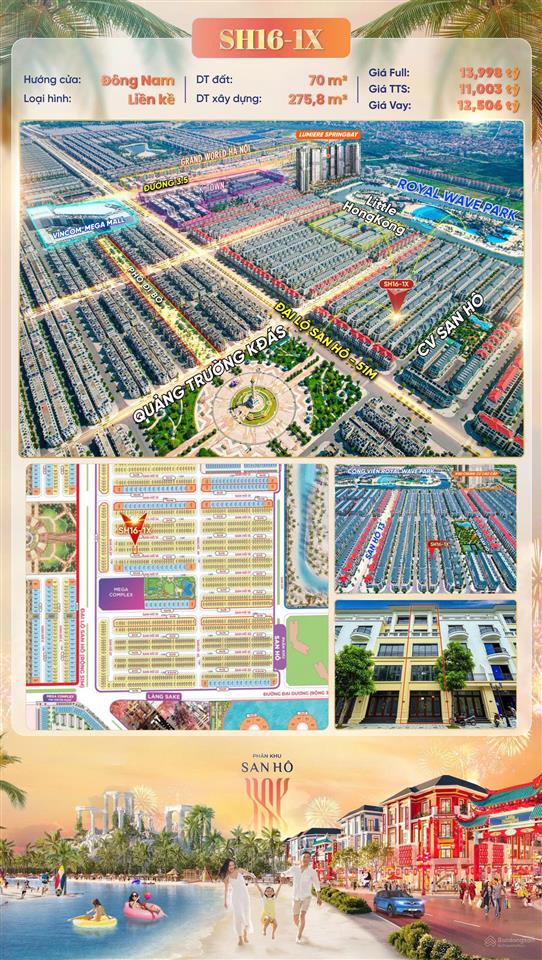Liền kề 70m2 đông nam san hô cuối cùng giá chưa tới 10 tỷ, sát công viên và bể bơi, 0962 284 ***