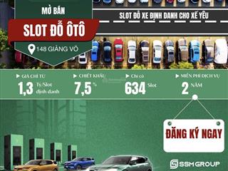 8 slot oto kí trực tiếp vinhomes greenhub giảng võ, dòng tiền 8%/ năm,  ngay 0946 455 ***