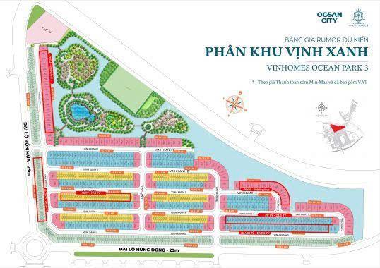 1 căn đơn lập 180m2 vịnh xanh giá 22,4 tỷ, ck cực tốt 24%, mua giá gốc vinhomes,  0962 284 ***